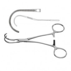 Cooley Atrauma Multipurpose Vascular Clamp Stainless Steel, 16.5 cm - 6 1/2"